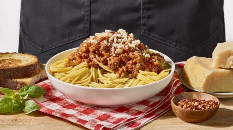 Spaghetti Bolognese Recipe with Homemade Pasta - Nick's Kitchen