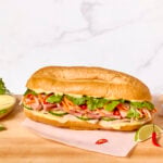 A banh mi sandwich.