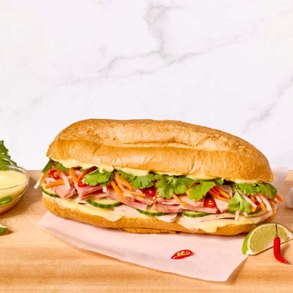 A banh mi sandwich.